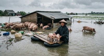 Kinh nghiệm hồi phục chăn nuôi khi qua mùa bão lũ