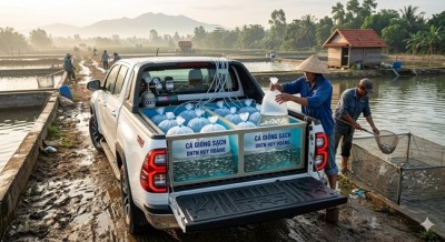 Kinh nghiệm vận chuyển cá giống