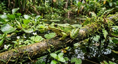 Hướng dẫn nuôi ếch Thái Lan trong ao đất