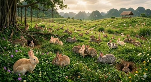 Kinh nghiệm nuôi thỏ thương phẩm 